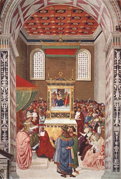 Piccolomini Receives the Cardinal Hat 1502-08