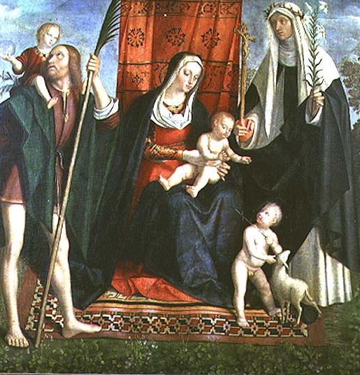 Madonna and Child with Saints 2