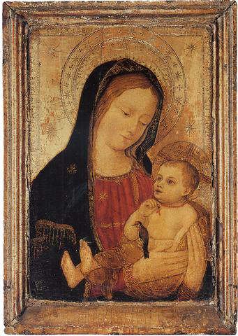 The Madonna and Child, with a goldfinch