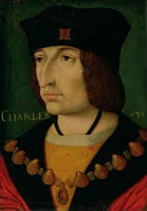 Portrait of Charles VIII King of France