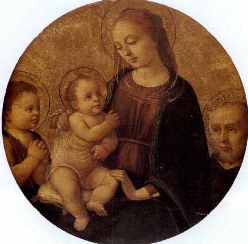 The holy familiy with the infant Saint John