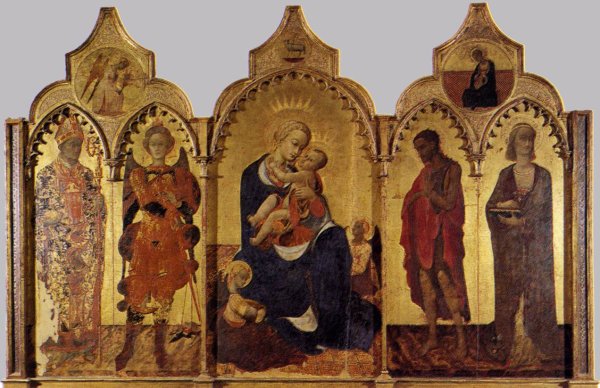 Virgin with Child and Four Saints c. 1435