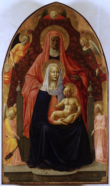 Madonna and Child with Saint Anne