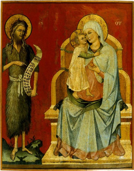 Madonna with Child and Saint Joh the Baptist