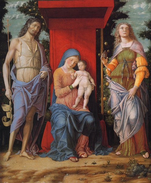 Virgin And Child With The Magdalen And St John The Baptist