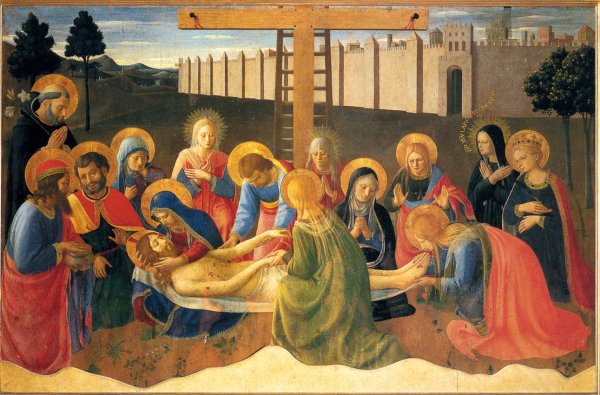 Lamentation over the Dead Christ, 1436