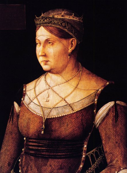 Portrait of Catharina Cornaro, Queen of Cyprus 1500