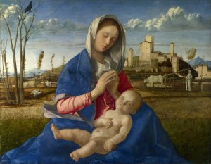 Madonna of the Meadow (Madonna del prato) 1505