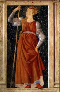 Queen Tomyris, from the Villa Carducci series of famous men and women, c.1450