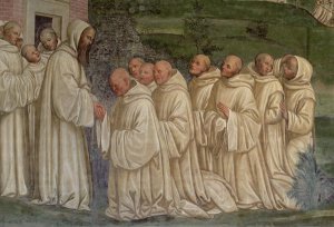 Benedictine Monks, from the Life of St. Benedict