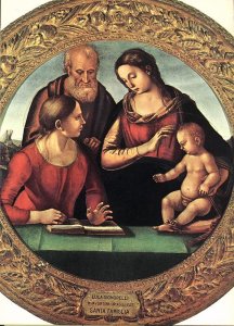 Holy Family with St. Catherine