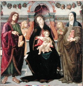 Virgin and Child with Two Saints