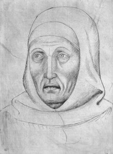 Head of a monk, from the The Vallardi Album