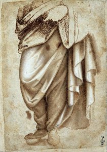 Study of a Standing Figure in Drapery