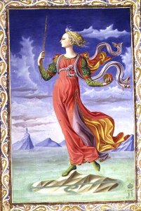 Allegory of Rome, from De Secundo Bello Punico Poema, 1447-55