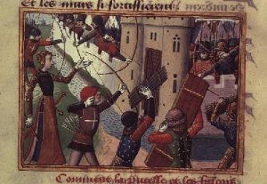 The Siege of Paris by Joan of Arc 1412-31 in 1429