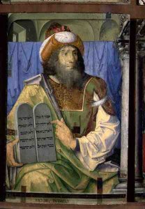 Moses With the Ten Commandments