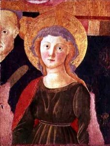 St Peter Martyr and a Female Saint