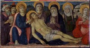 The lamentation of Christ