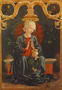 Madonna and Child in a Garden 1452