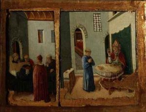 Two Scenes from the life of St. Savino