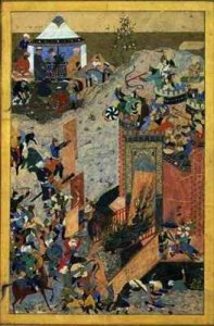 Assault on a Castle, Persian, Timurid Period