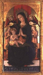 Madonna and Child with Angels