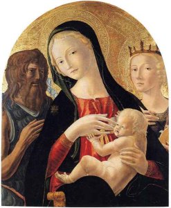 Madonna and Child with Saint John the Baptist and Saint Catherine of Alexandria