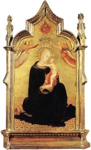 Madonna and Child with Angels