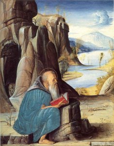 Saint Jerome Reading