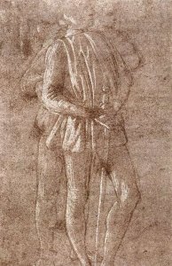 Study of two standing figures c. 1475