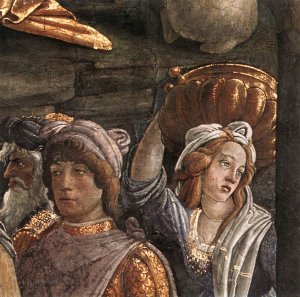 The Trials and Calling of Moses (detail 5) 1481-82