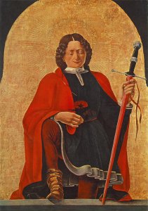 St Florian (Griffoni Polyptych) 1473