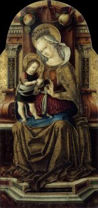 Virgin and Child Enthroned c. 1476