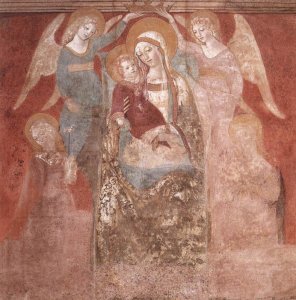 Madonna and Child with Angels c. 1468