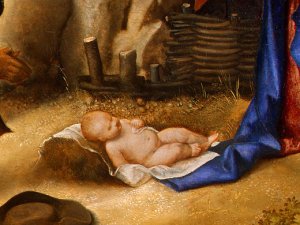 Adoration of the Shepherds (detail 2) 1505-10