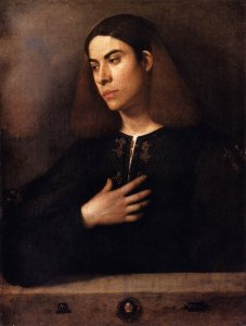 Portrait of a Youth (Antonio Broccardo) 1508-10