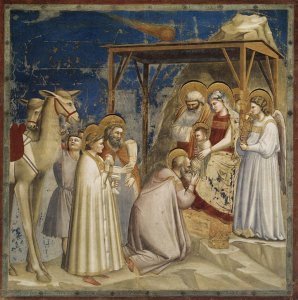 No. 18 Scenes from the Life of Christ- 2. Adoration of the Magi 1304-06