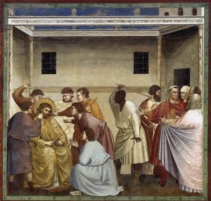 No. 33 Scenes from the Life of Christ- 17. Flagellation 1304-06