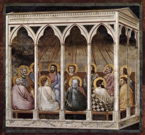 No. 39 Scenes from the Life of Christ- 23. Pentecost 1304-06