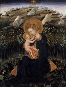 Madonna of Humility (Virgin and Child) c. 1442