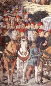 Procession of the Youngest King (detail 2) 1459-60