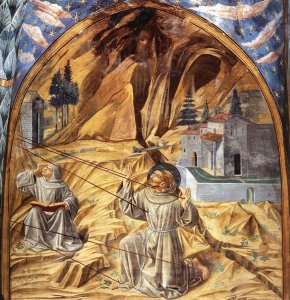 Scenes from the Life of St Francis (Scene 11, south wall) 1452