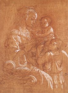 Madonna with the Child and two Angels