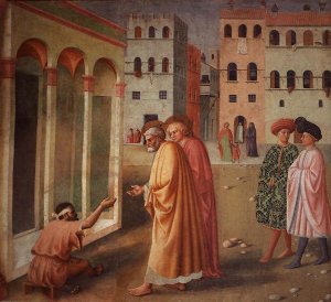 Saint Peter Heals a Cripple 1424-25