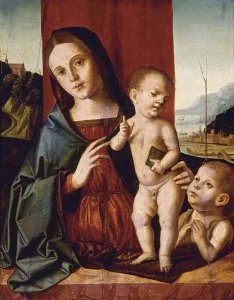 Madonna and Child with the Infant Saint John the Baptist