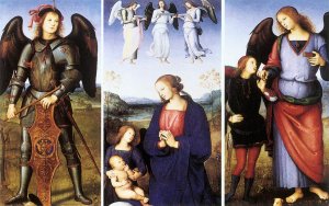 Polytych of Certosa di Pavia (details) c. 1499