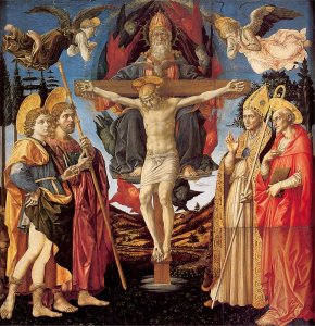 The Trinity and Four Saints 1455-60