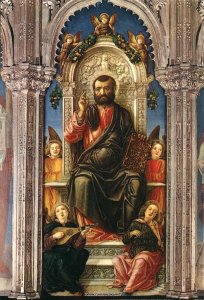 Triptych of St Mark (detail) 1474