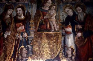 Madonna Enthroned